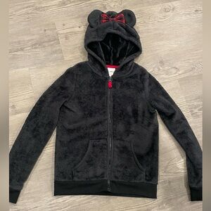 Girls hooded Minnie themed jacket